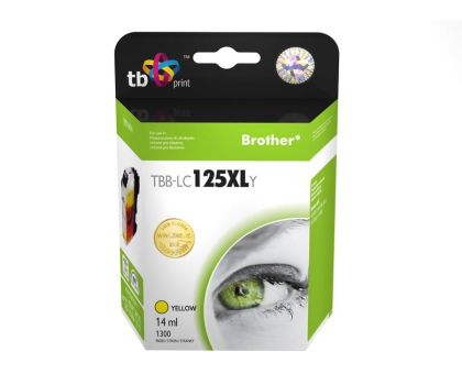 Tusz TB Print do Brother LC125XL Yellow TBB-LC125XLY